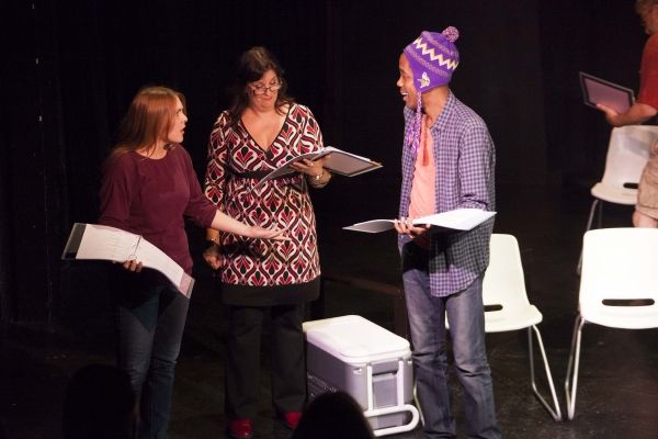 Katharine Kimball (Windy), April Audia (Genevieve) and Wayne Wilderson (Jeeter)
 Photo