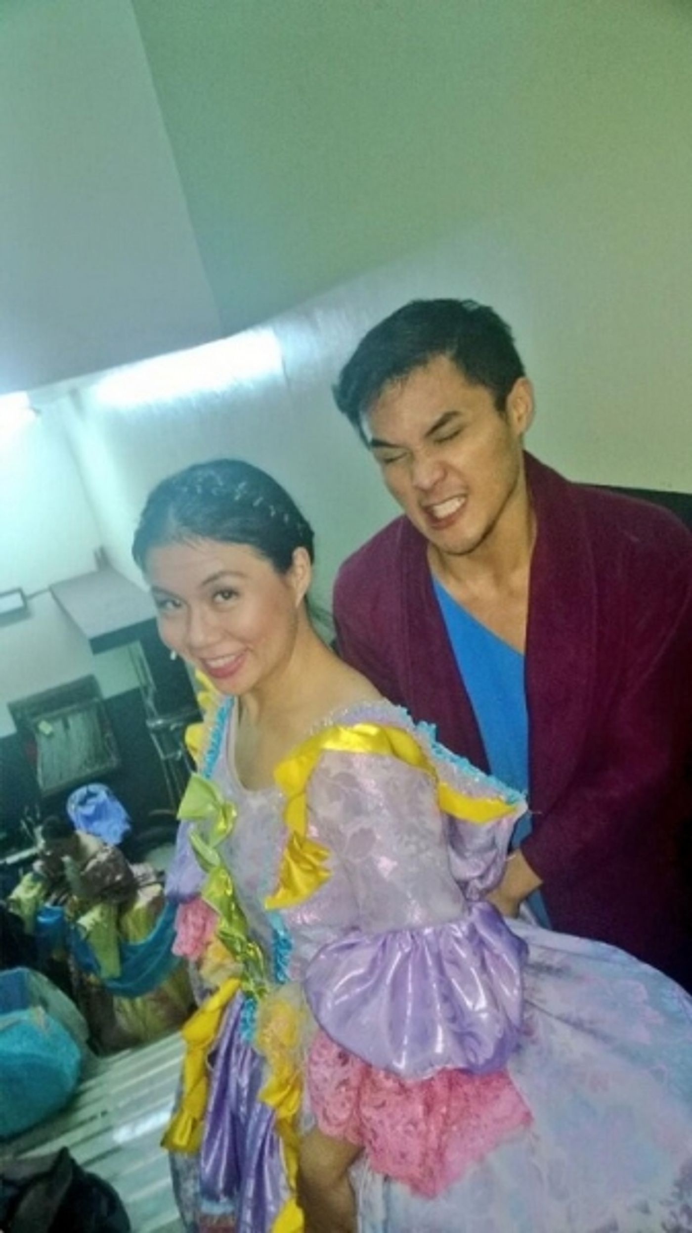 Photo Flash: Saturday Intermission Pics - Oct 12 - KINKY BOOTS Honors SOUL DOCTOR's Last Weekend on Broadway and More! Image