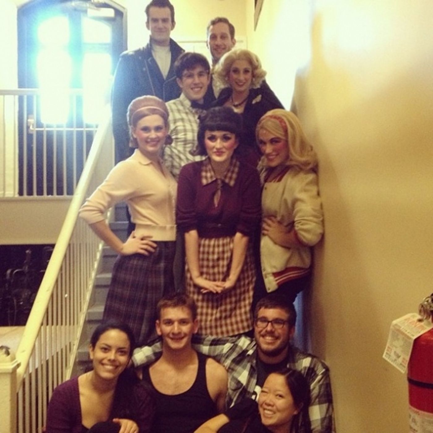 Photo Flash: Saturday Intermission Pics - Oct 12 - KINKY BOOTS Honors SOUL DOCTOR's Last Weekend on Broadway and More! Image