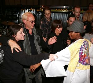 Mary Bridget Davies and Director Randy Johnson with Taprena Michelle Augustine @ BroadwayWorld Mary Bridget Davies and Director Randy Johnson with Taprena Michelle Augustine Photo