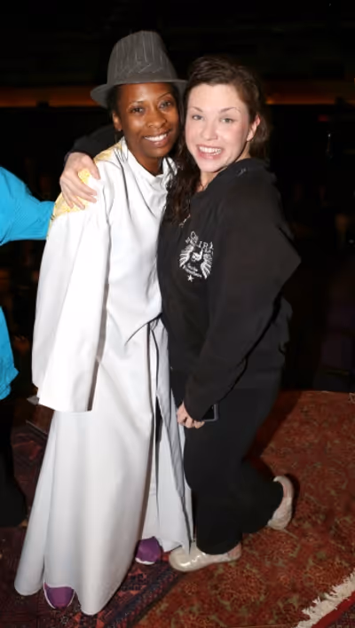 Taprena Michelle Augustine and Mary Bridget Davies  Photo