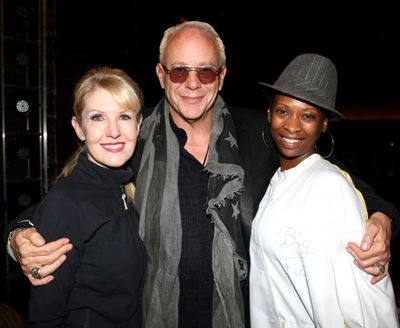 Choreographer Patricia Wilcox, Director Randy Johnson and Taprena Michelle Augustine Photo