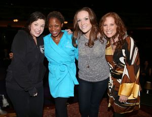Mary Bridget Davies, Nikki Kimbrough, Alison Cusano and Kacee Clanton @ BroadwayWorld Mary Bridget Davies, Nikki Kimbrough, Alison Cusano and Kacee Clanton Photo