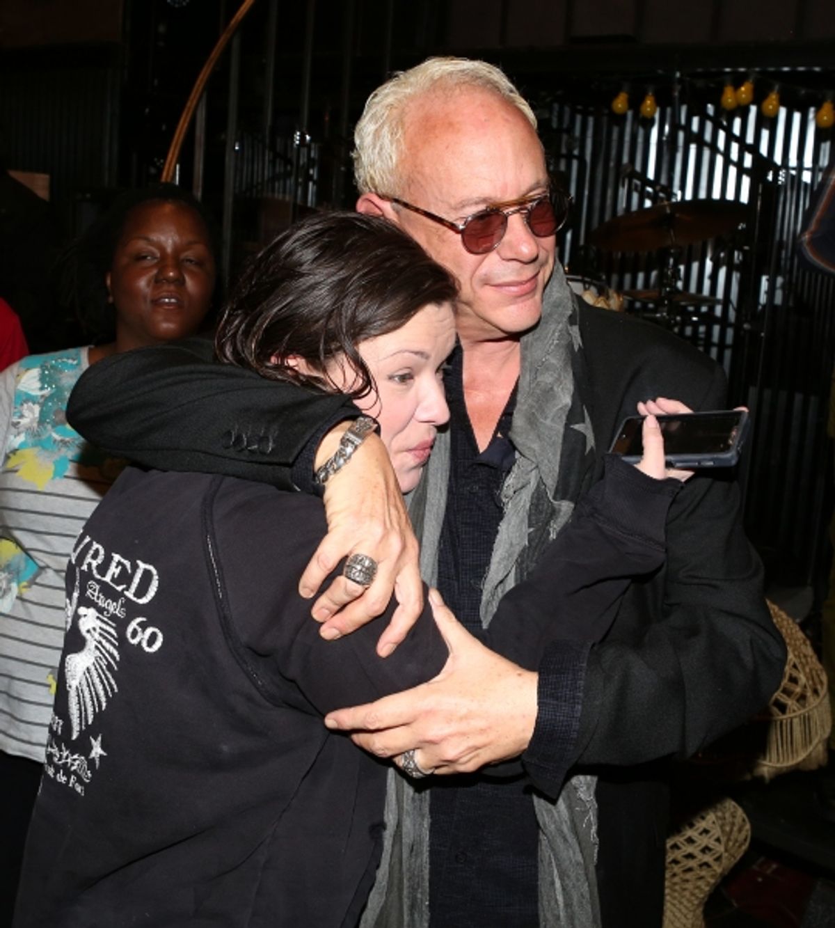 Mary Bridget Davies and Director Randy Johnson  at 