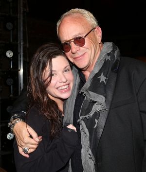 Mary Bridget Davies and Randy Johnson @ BroadwayWorld Mary Bridget Davies and Randy Johnson Photo