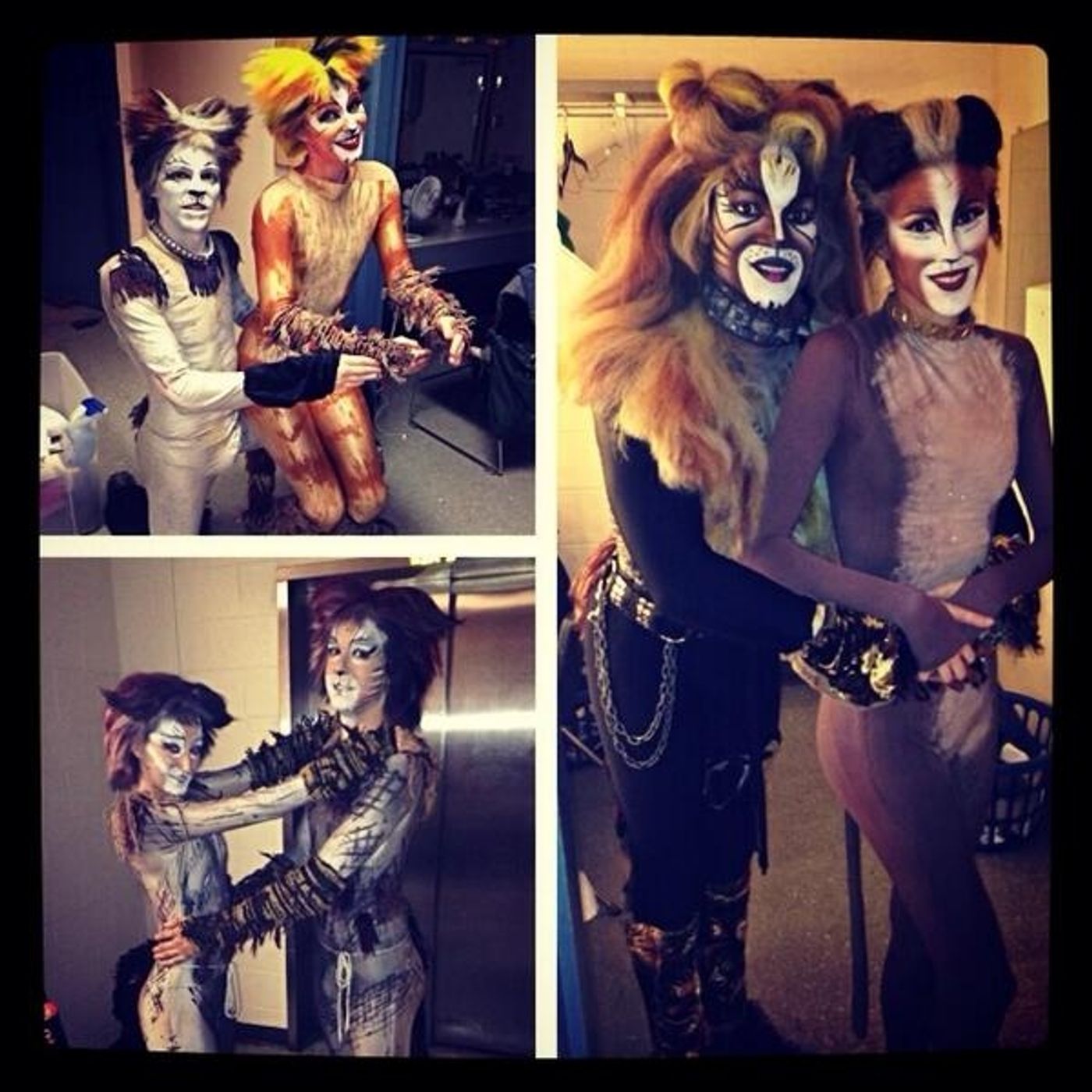 Photo Flash: Saturday Intermission Pics - Oct 12 - Part 2 - Lindsay Mendez Gets Green for WICKED; Plus Shots from MATILDA, The Old Globe's THE LAST GOODBYE & More!  Image