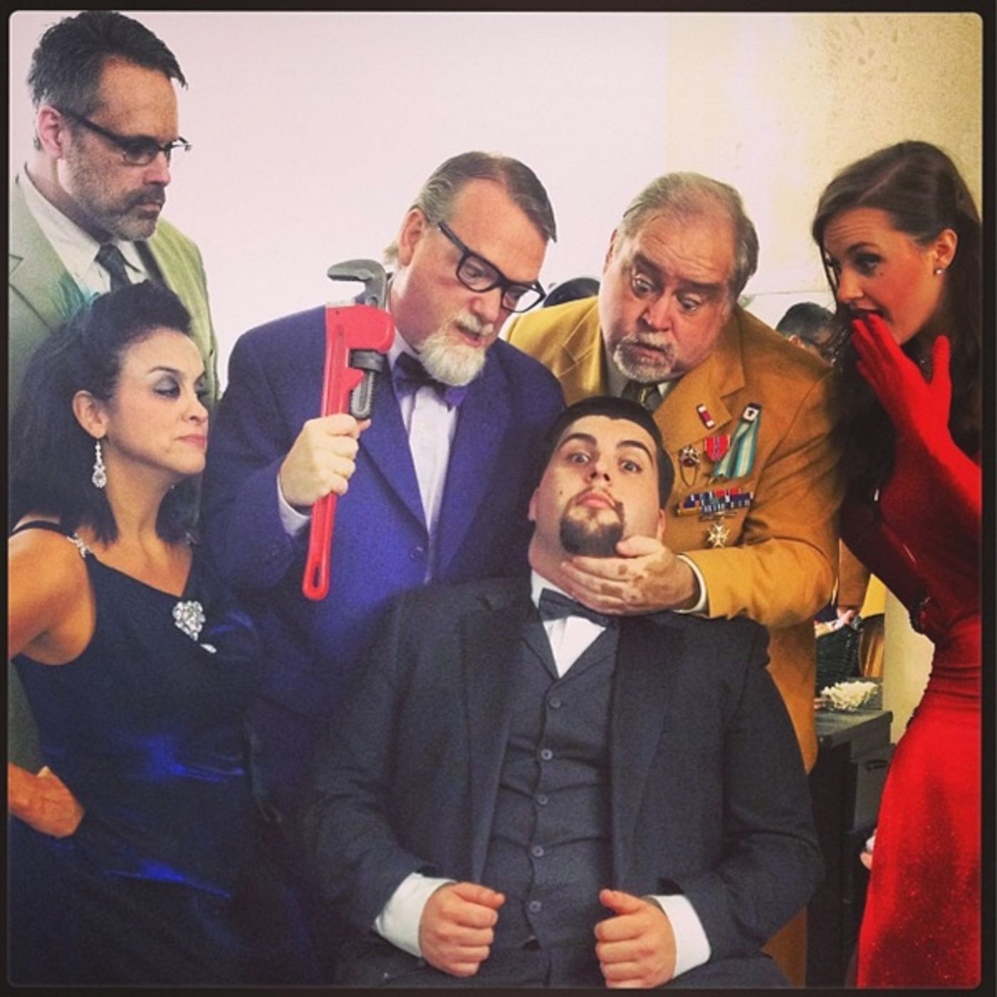 Photo Flash: Saturday Intermission Pics - Oct 12 - Part 2 - Lindsay Mendez Gets Green for WICKED; Plus Shots from MATILDA, The Old Globe's THE LAST GOODBYE & More!  Image