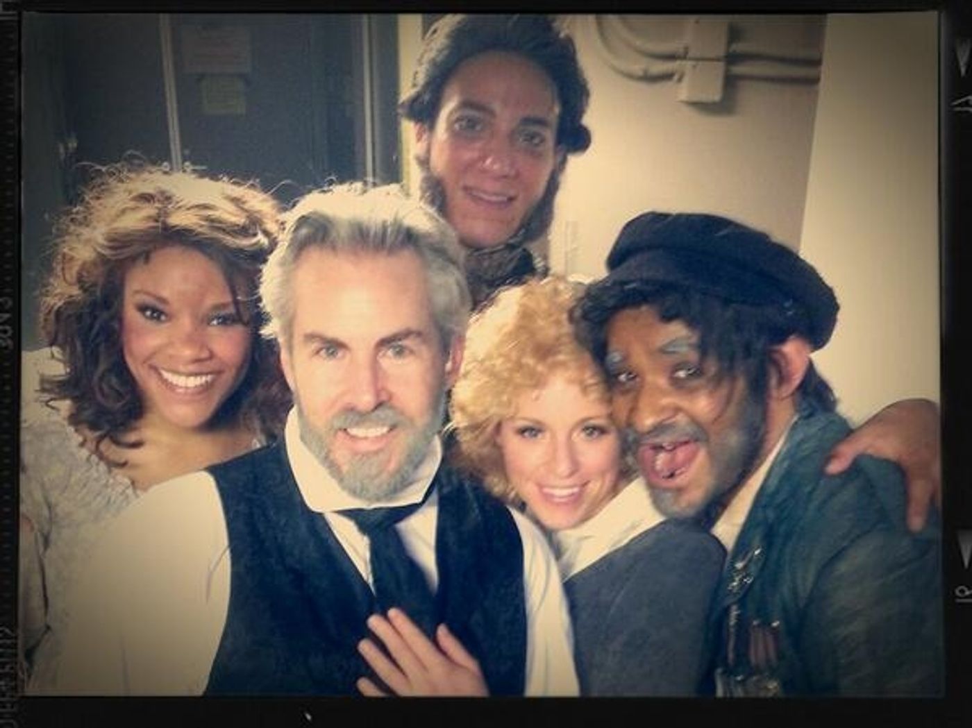 Photo Flash: Saturday Intermission Pics - Oct 12 - Part 2 - Lindsay Mendez Gets Green for WICKED; Plus Shots from MATILDA, The Old Globe's THE LAST GOODBYE & More!  Image