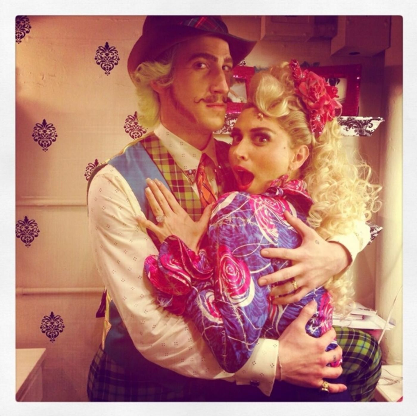 Photo Flash: Saturday Intermission Pics - Oct 12 - Part 2 - Lindsay Mendez Gets Green for WICKED; Plus Shots from MATILDA, The Old Globe's THE LAST GOODBYE & More!  Image