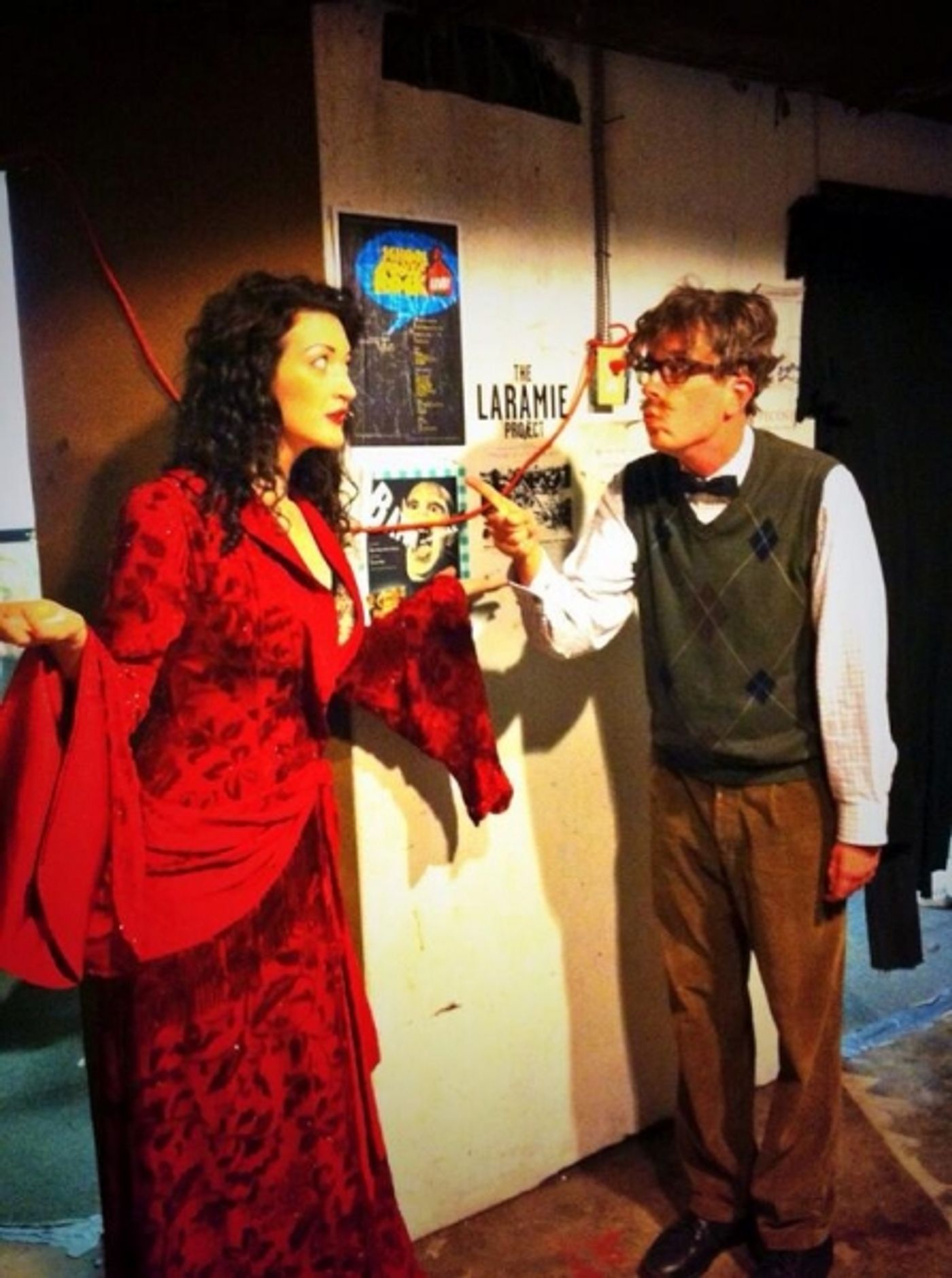 Photo Flash: Saturday Intermission Pics - Oct 12 - Part 2 - Lindsay Mendez Gets Green for WICKED; Plus Shots from MATILDA, The Old Globe's THE LAST GOODBYE & More!  Image