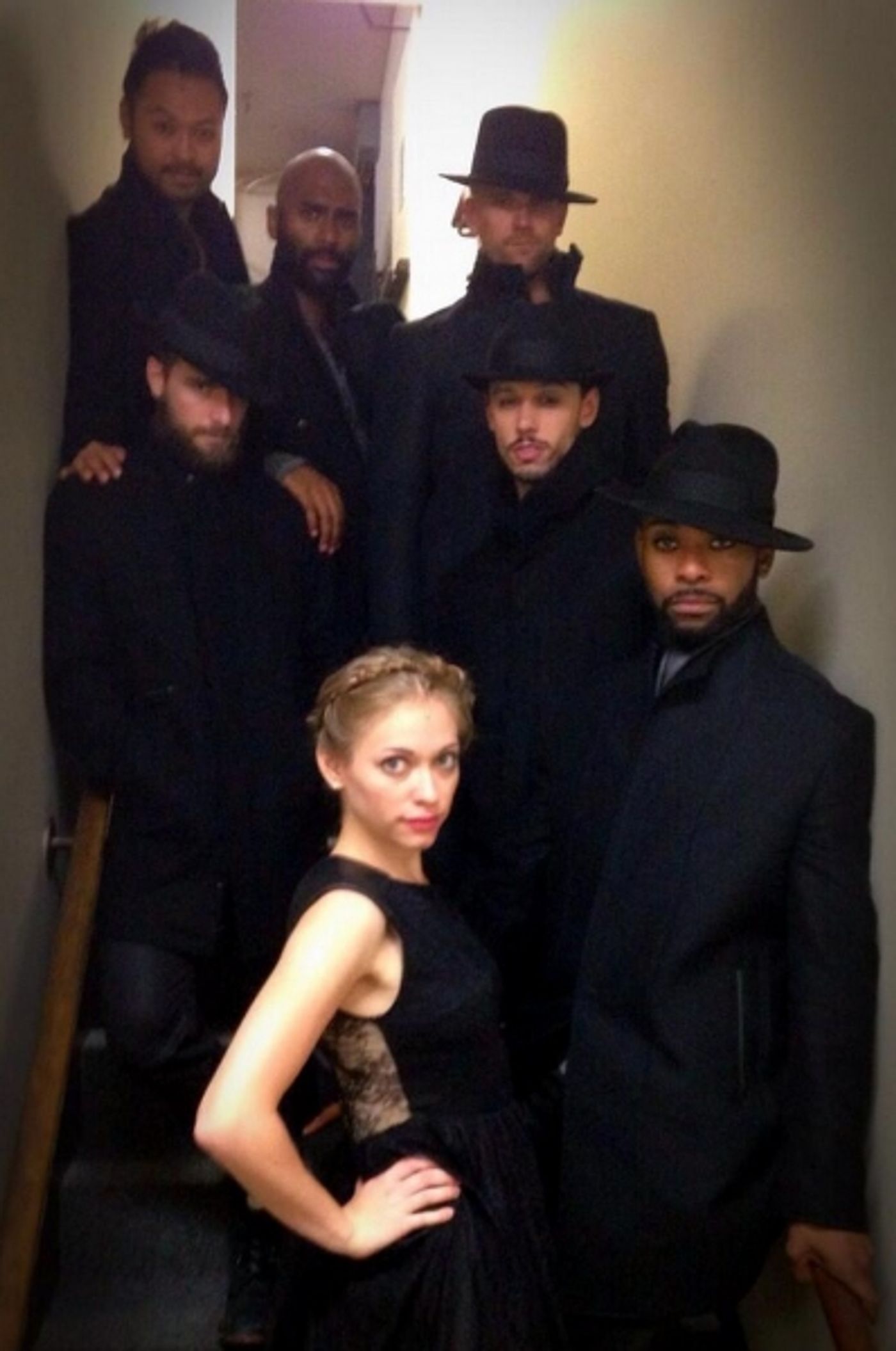 Photo Flash: Saturday Intermission Pics - Oct 12 - Part 2 - Lindsay Mendez Gets Green for WICKED; Plus Shots from MATILDA, The Old Globe's THE LAST GOODBYE & More!  Image