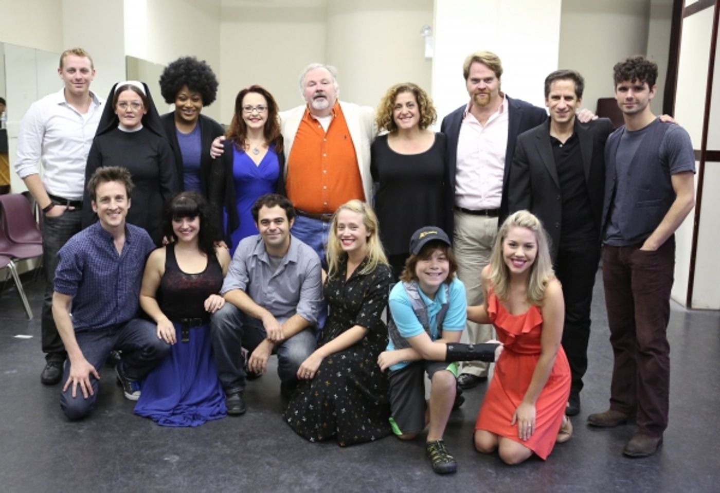 Photo Coverage: Cast of DISASTER! Meets the Press! Image
