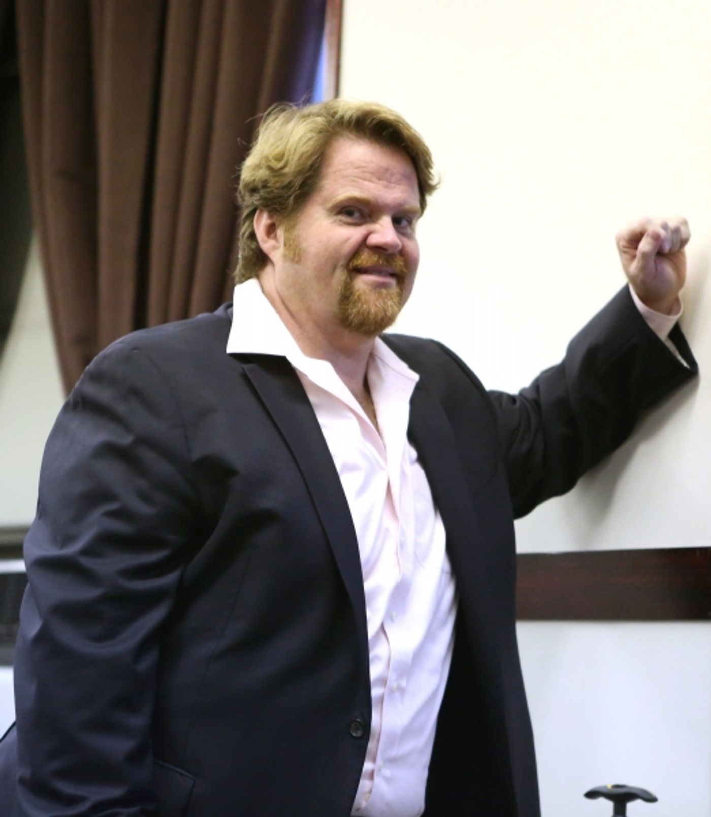 Photo Coverage: Cast of DISASTER! Meets the Press!  Image