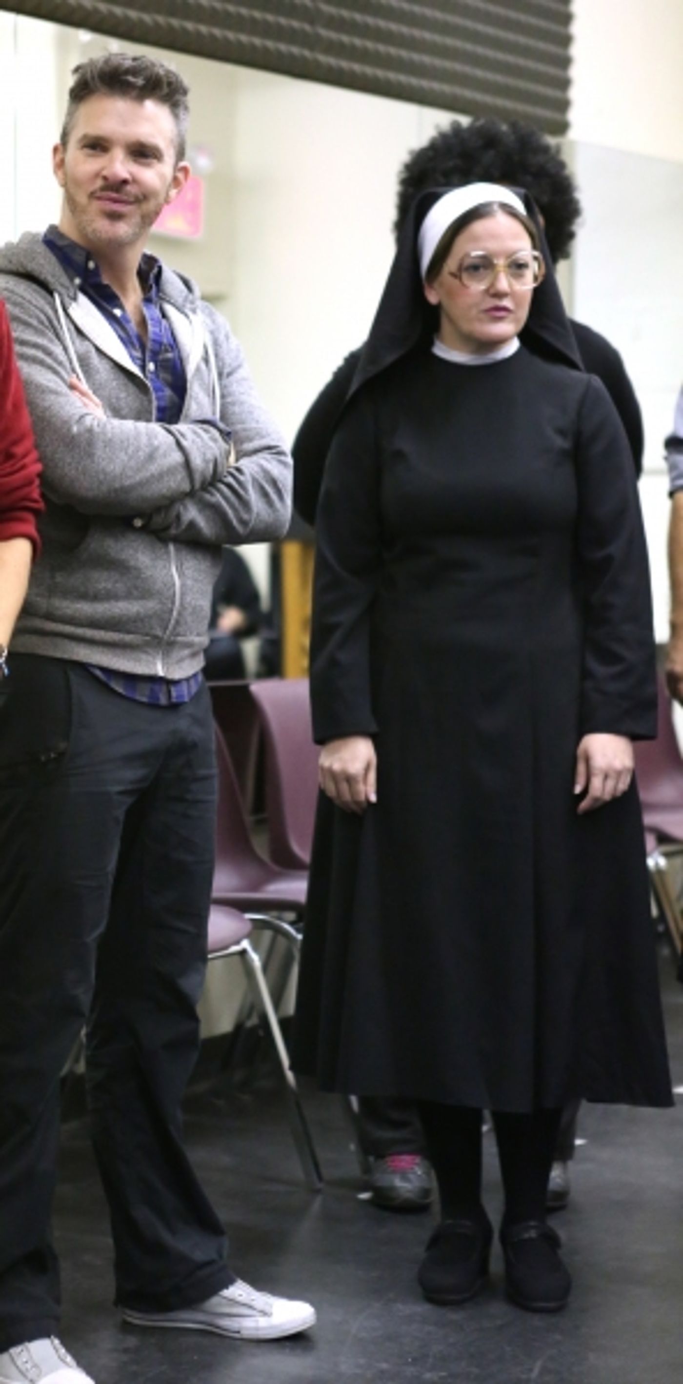 Photo Coverage: Cast of DISASTER! Meets the Press! Image