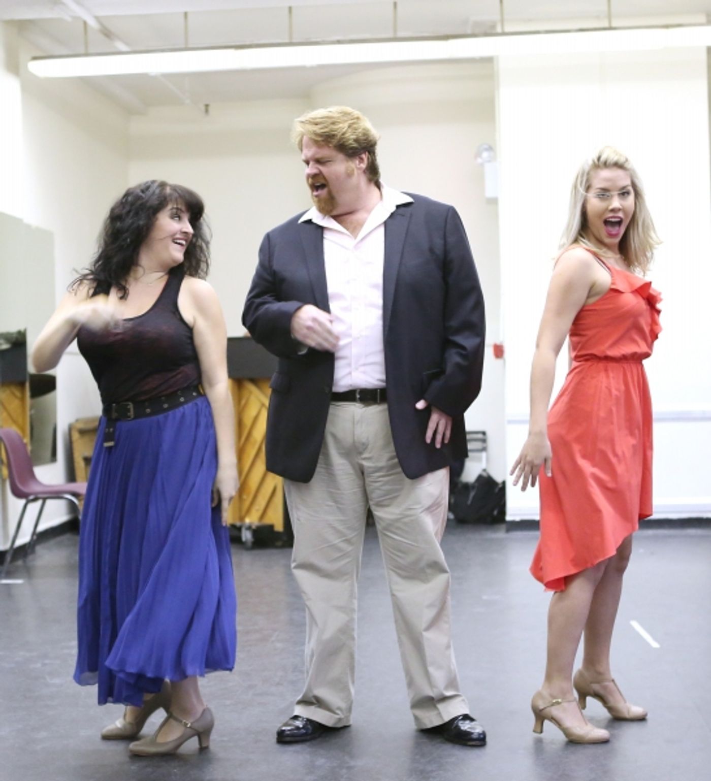 Photo Coverage: Cast of DISASTER! Meets the Press! Image