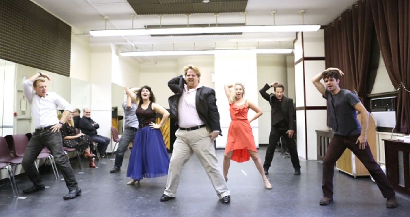 Photo Coverage: Cast of DISASTER! Meets the Press! Image