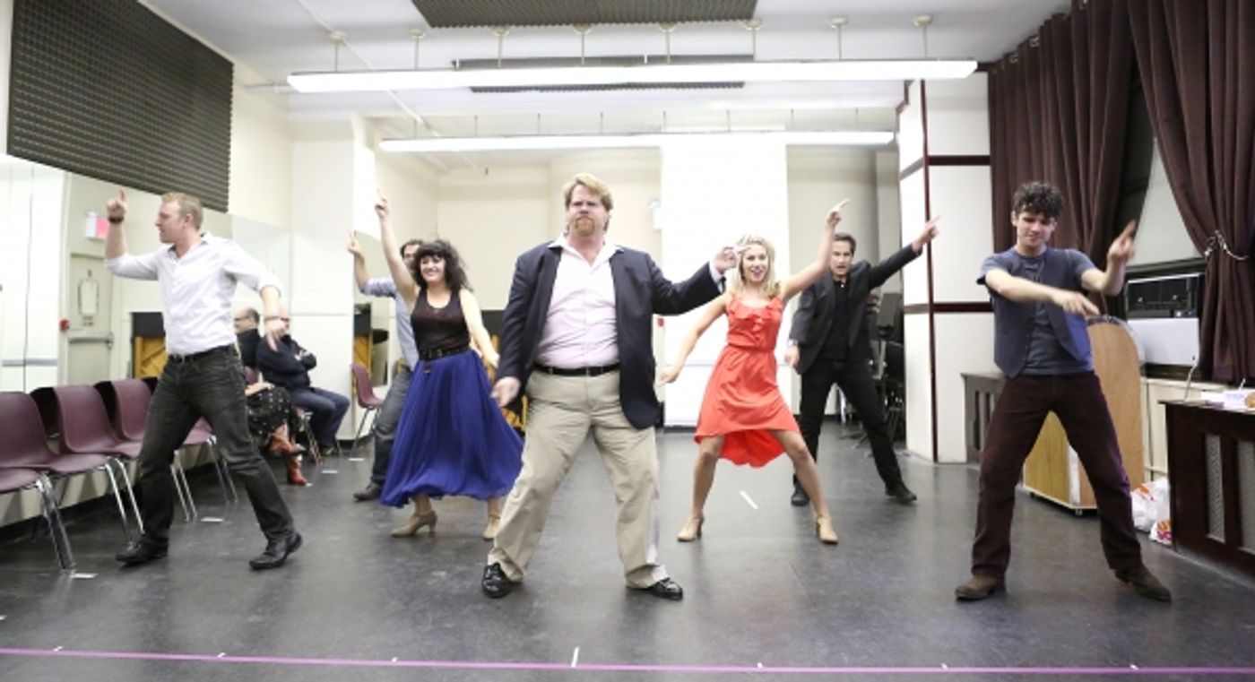 Photo Coverage: Cast of DISASTER! Meets the Press! Image