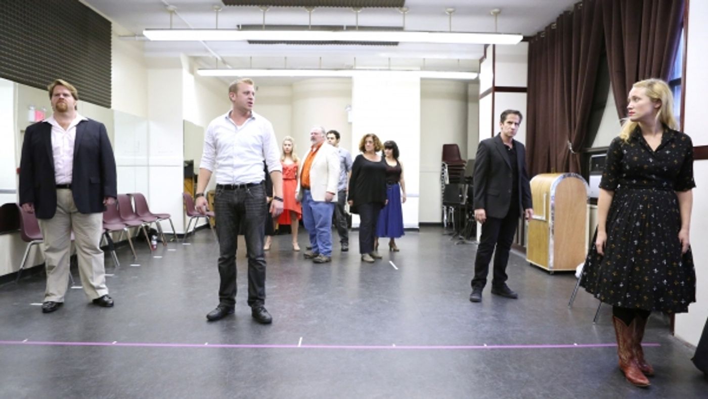 Photo Coverage: Cast of DISASTER! Meets the Press! Image