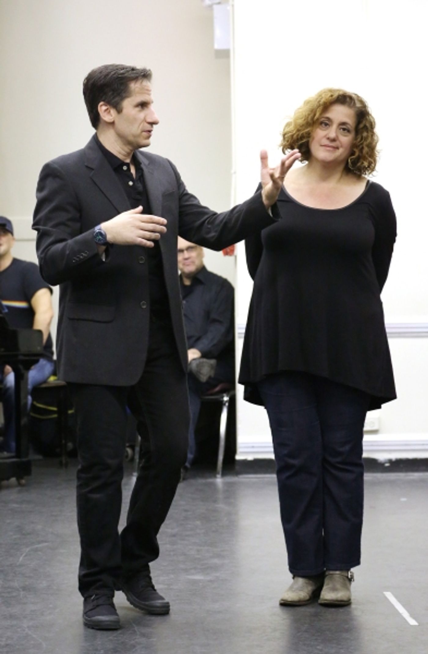 Photo Coverage: Cast of DISASTER! Meets the Press!  Image