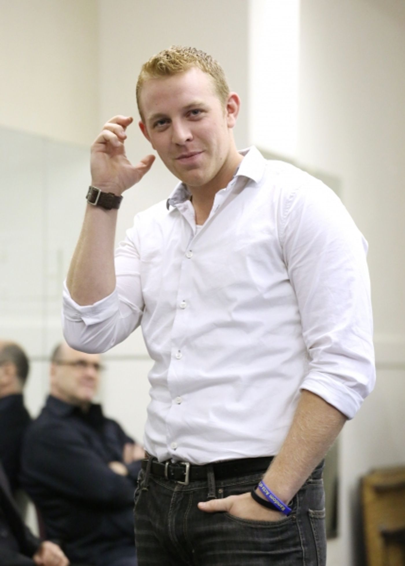 Photo Coverage: Cast of DISASTER! Meets the Press!  Image