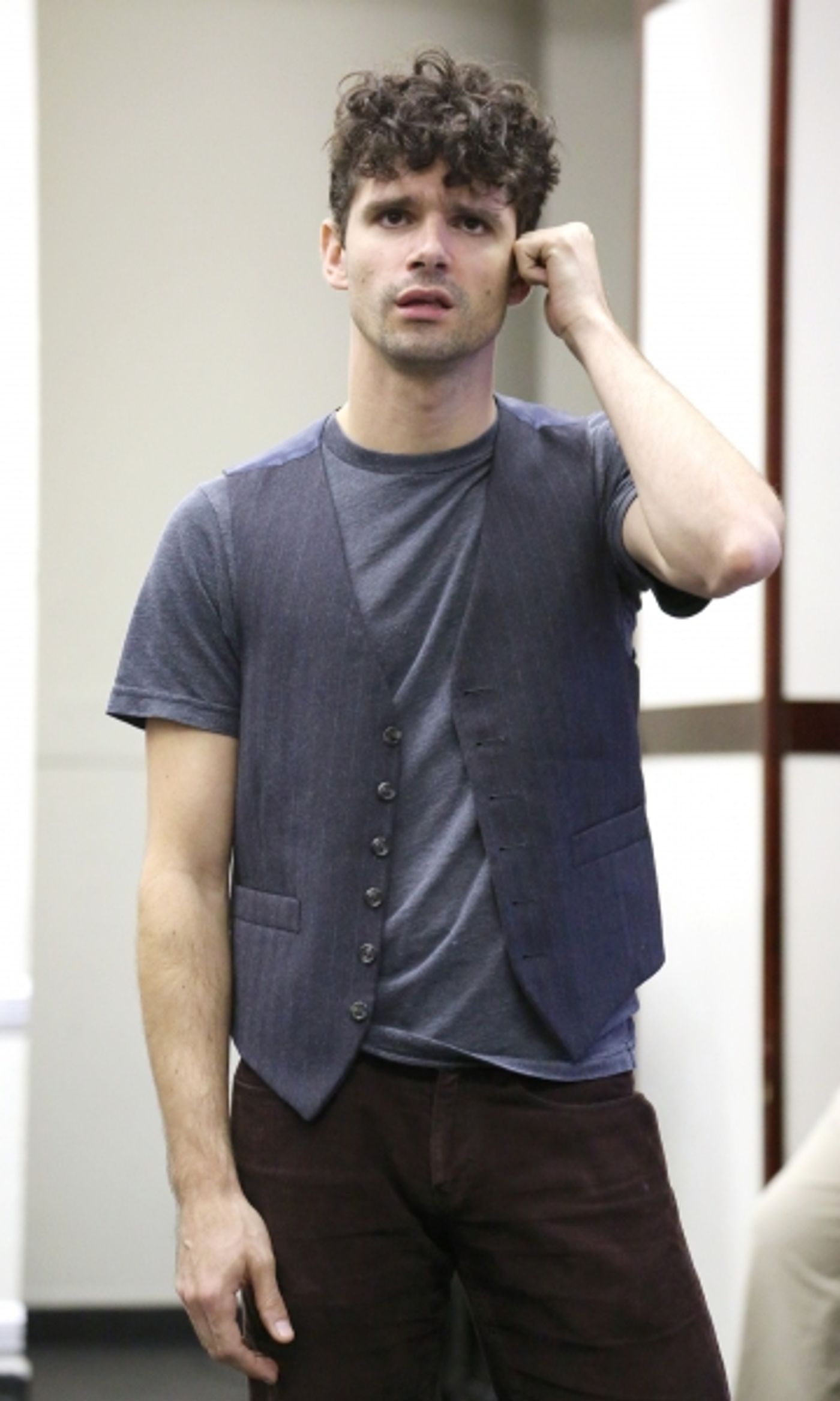 Photo Coverage: Cast of DISASTER! Meets the Press!  Image