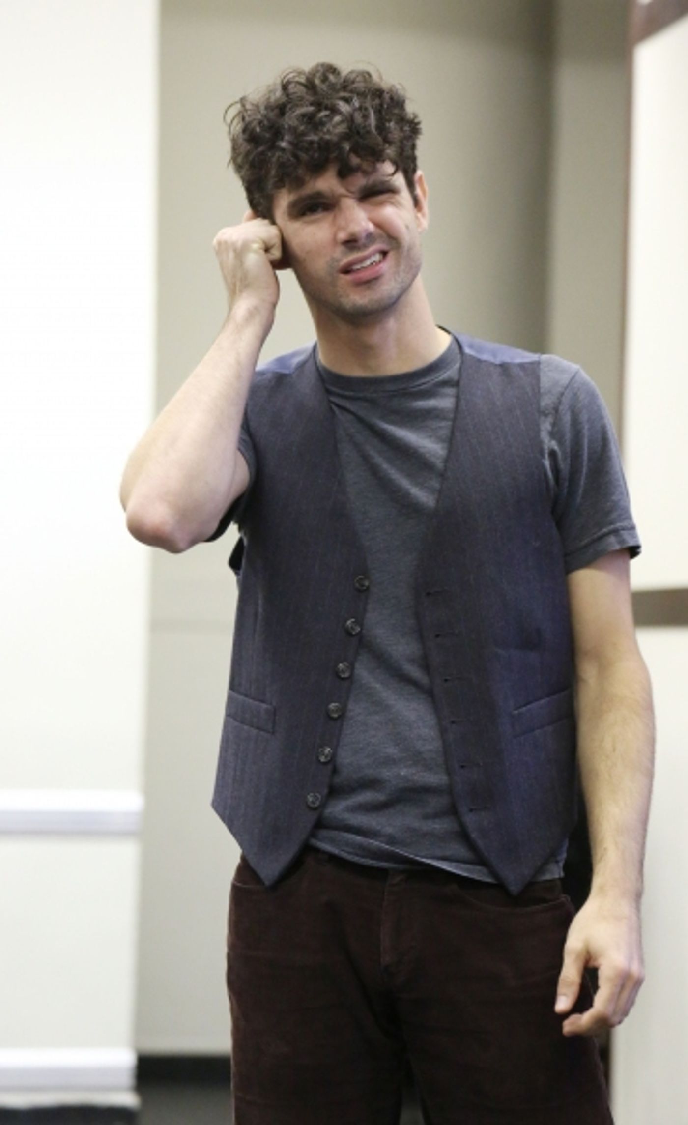 Photo Coverage: Cast of DISASTER! Meets the Press!  Image