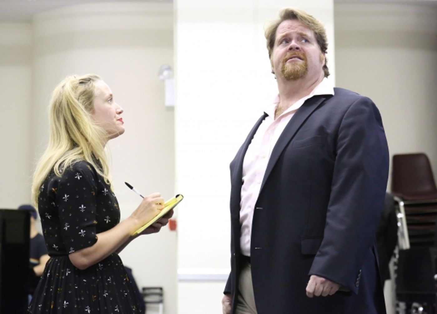 Photo Coverage: Cast of DISASTER! Meets the Press! Image