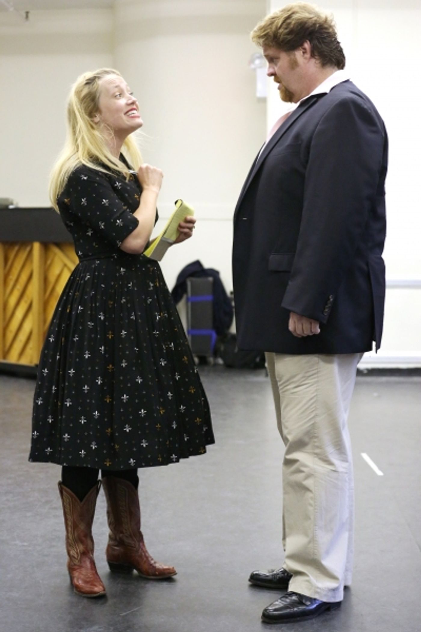 Photo Coverage: Cast of DISASTER! Meets the Press! Image