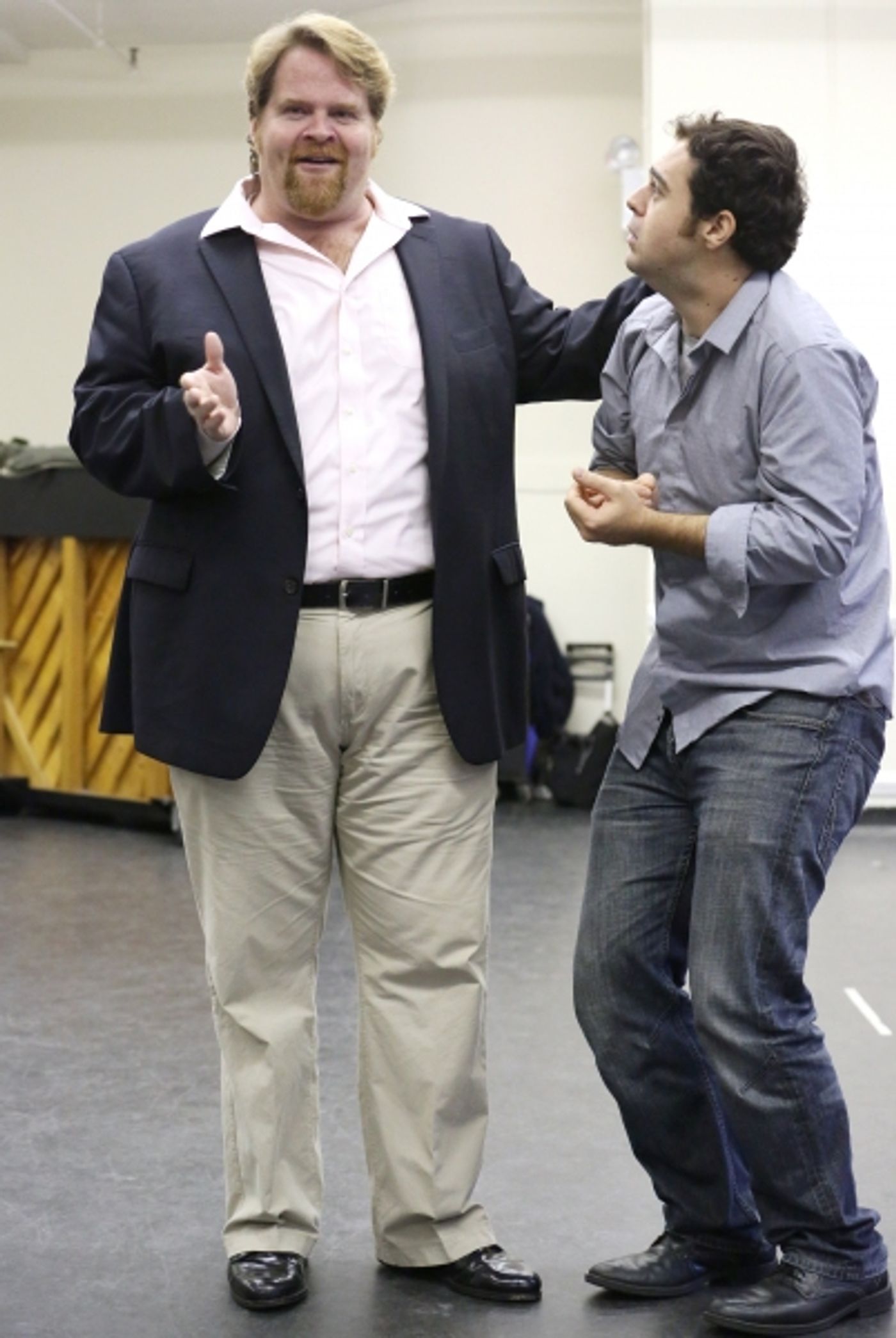 Photo Coverage: Cast of DISASTER! Meets the Press! Image