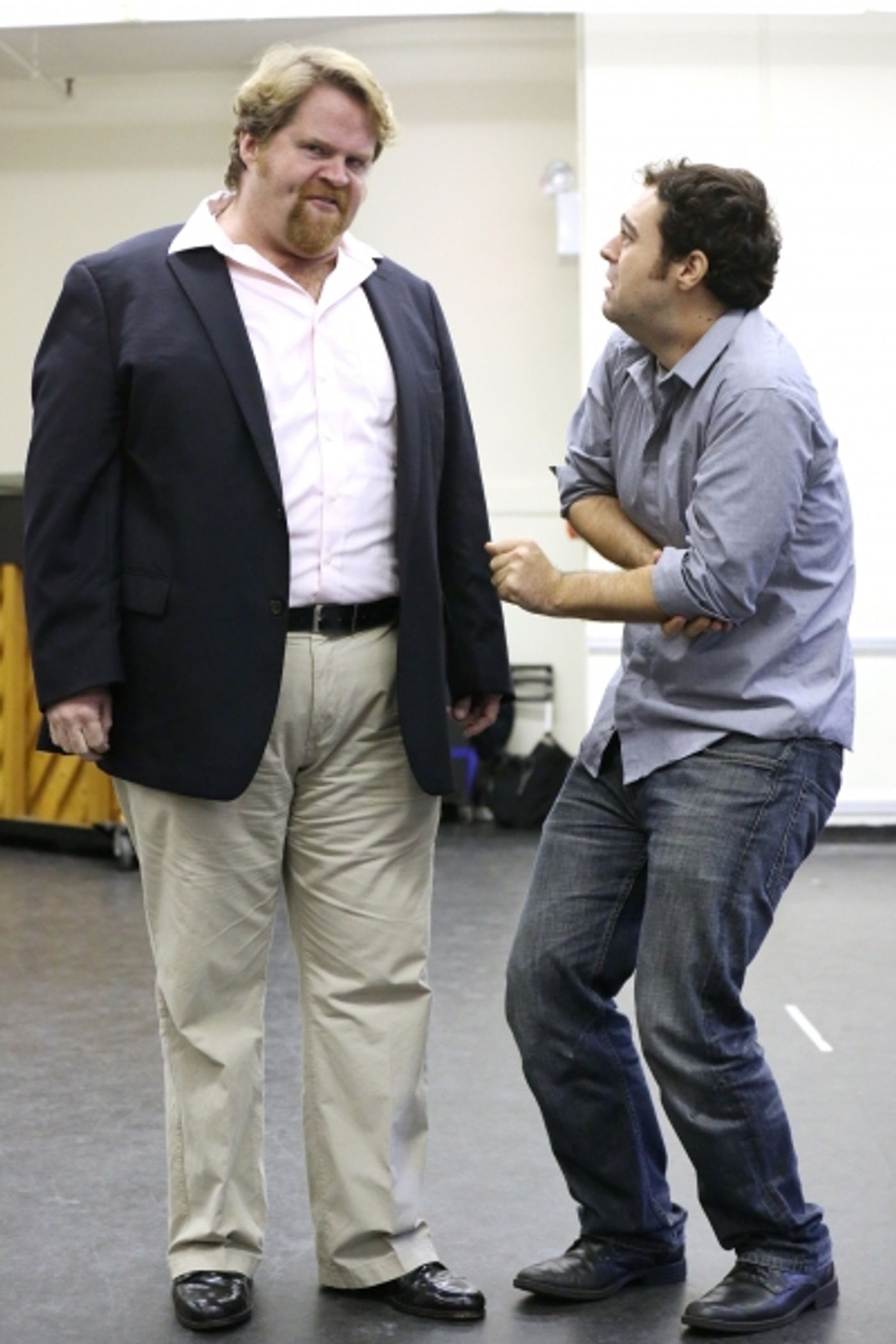 Photo Coverage: Cast of DISASTER! Meets the Press! Image