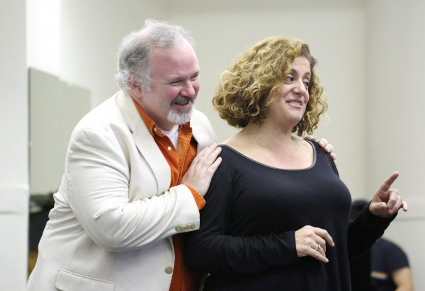 Photo Coverage: Cast of DISASTER! Meets the Press!  Image