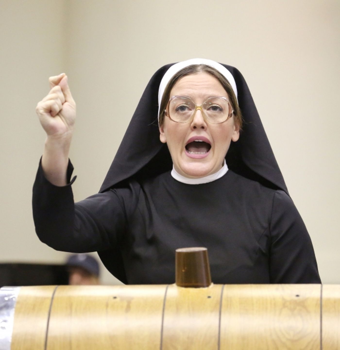 Photo Coverage: Cast of DISASTER! Meets the Press!  Image