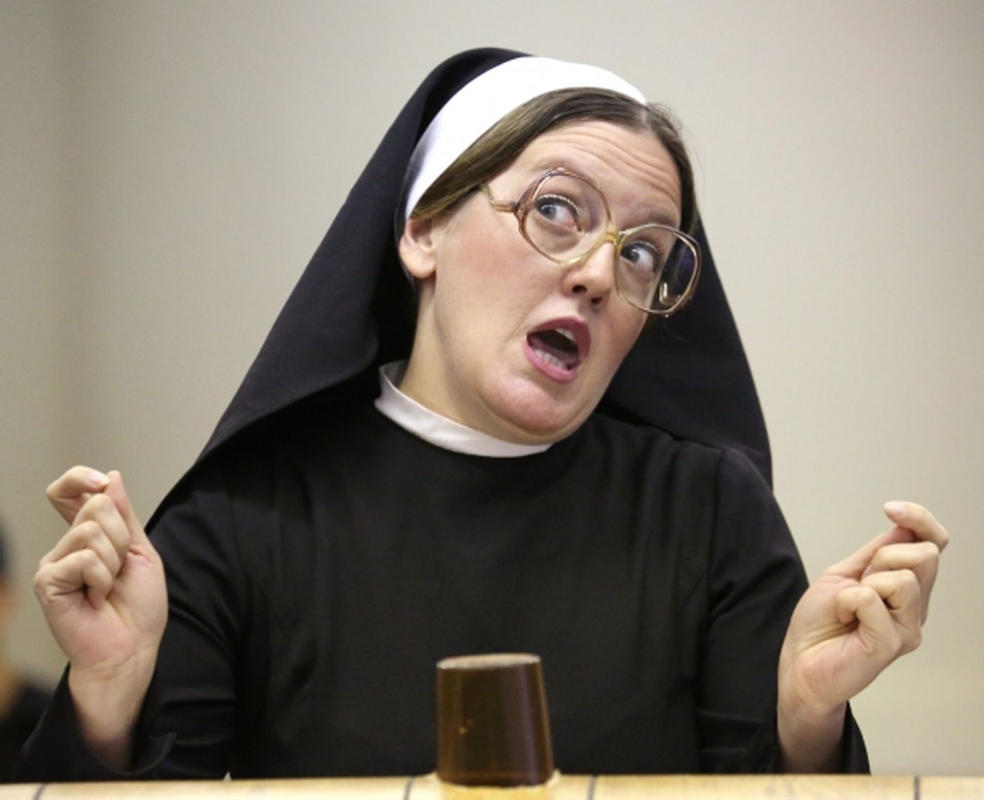 Photo Coverage: Cast of DISASTER! Meets the Press!  Image