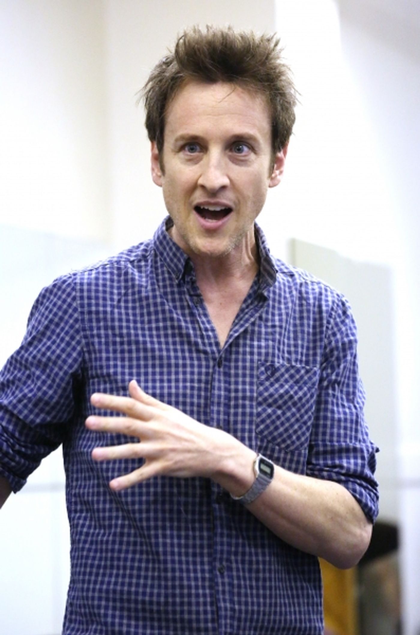 Photo Coverage: Cast of DISASTER! Meets the Press!  Image