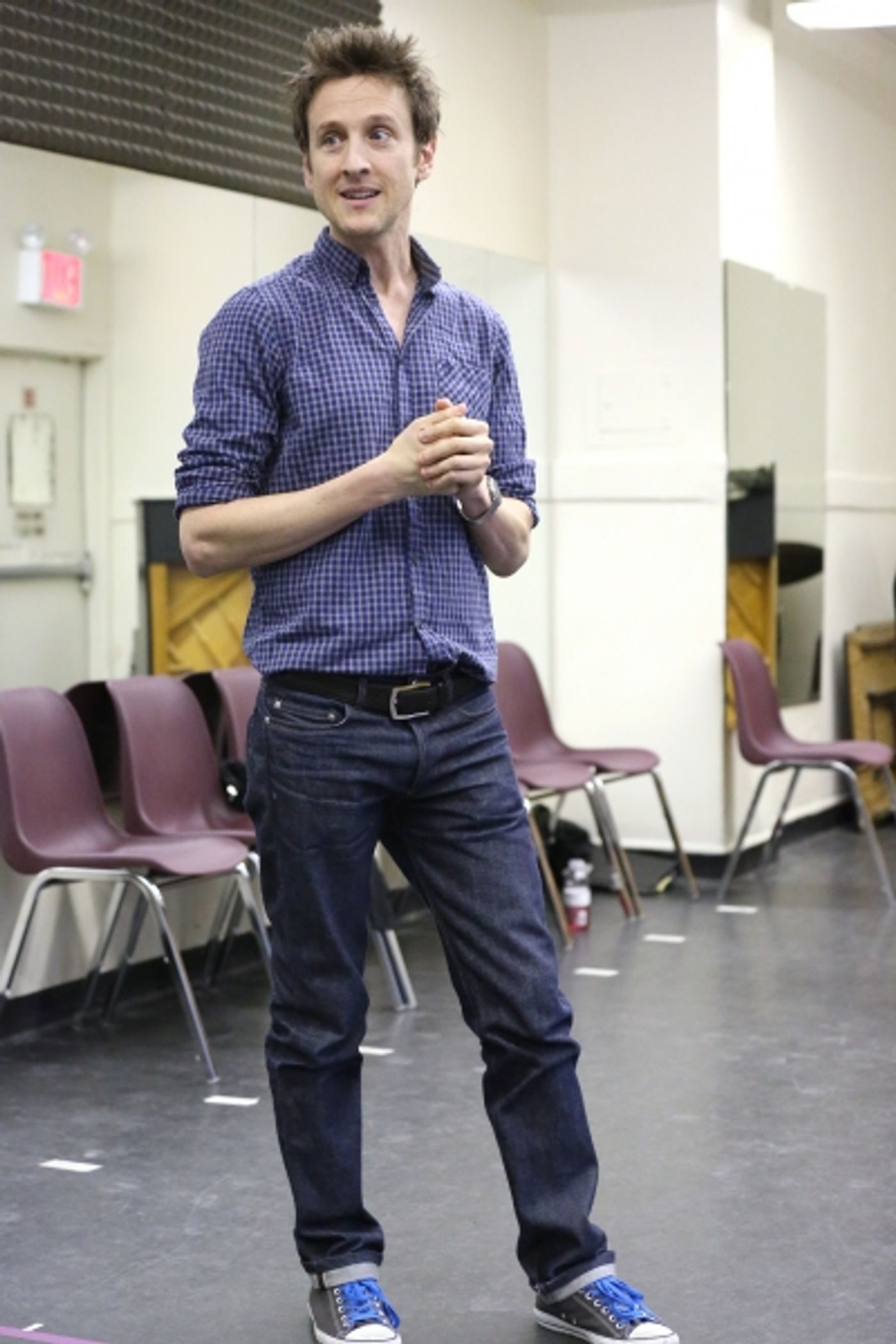 Photo Coverage: Cast of DISASTER! Meets the Press!  Image