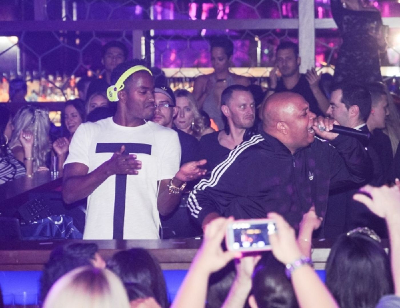 Photo Flash: DJ Ruckus Celebrates Birthday with Rev Run at Ling Ling Club Image