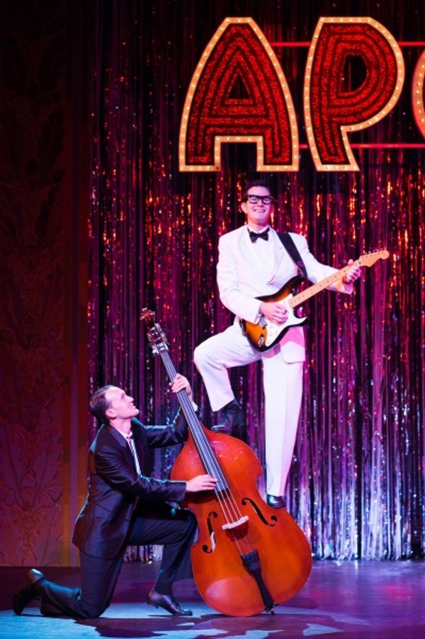 Andy Christopher as Buddy Holly Photo