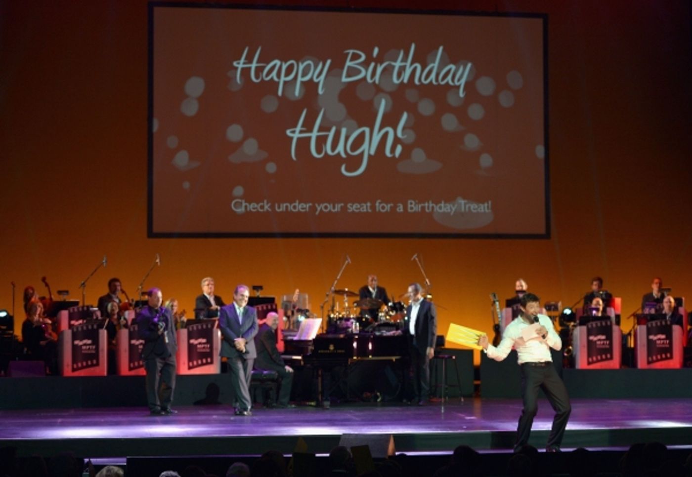 Photo Flash: Inside Hugh Jackman's ONE NIGHT ONLY Birthday Benefit Concert!  Image