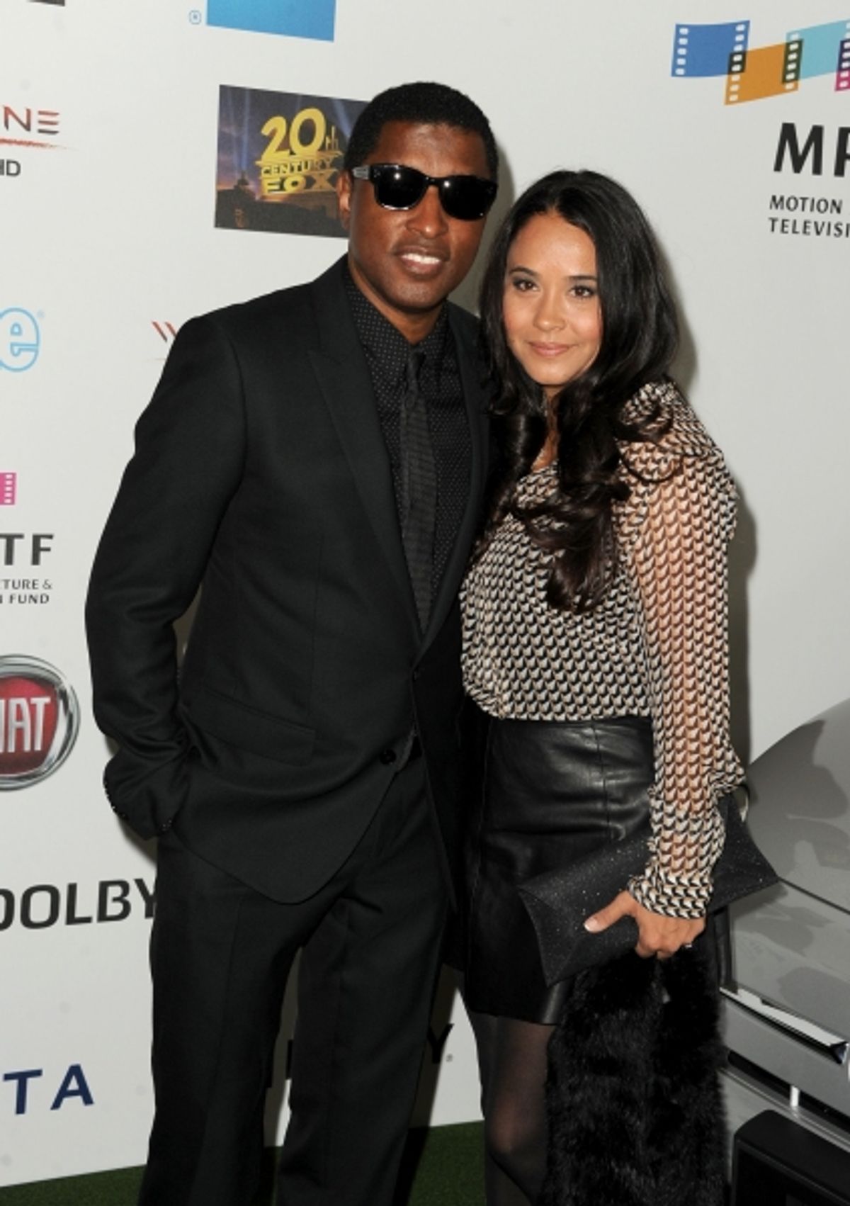 Singer-songwriter Kenneth 'Babyface' Edmonds and Nicole Patenburg attend 'Hugh Jackman... One Night Only' Benefiting MPTF at Dolby Theatre on October 12, 2013 at 