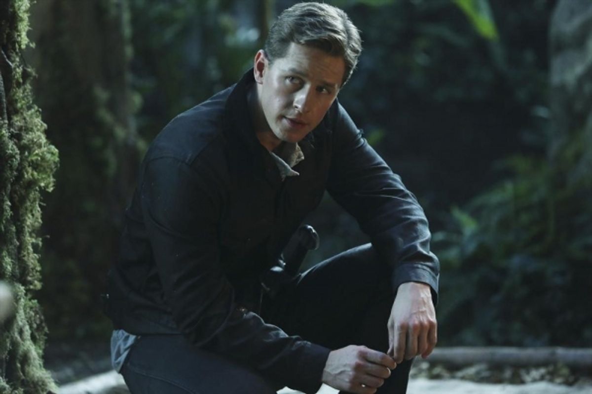 ONCE UPON A TIME - ''Nasty Habits'' - Mr. Gold makes a decision to confront Pan, but will he go there to save Henry or give in to the prophecy that the boy will be his undoing? Neal finds himself back in Neverland and in the custody of one of Pan''s most  at 