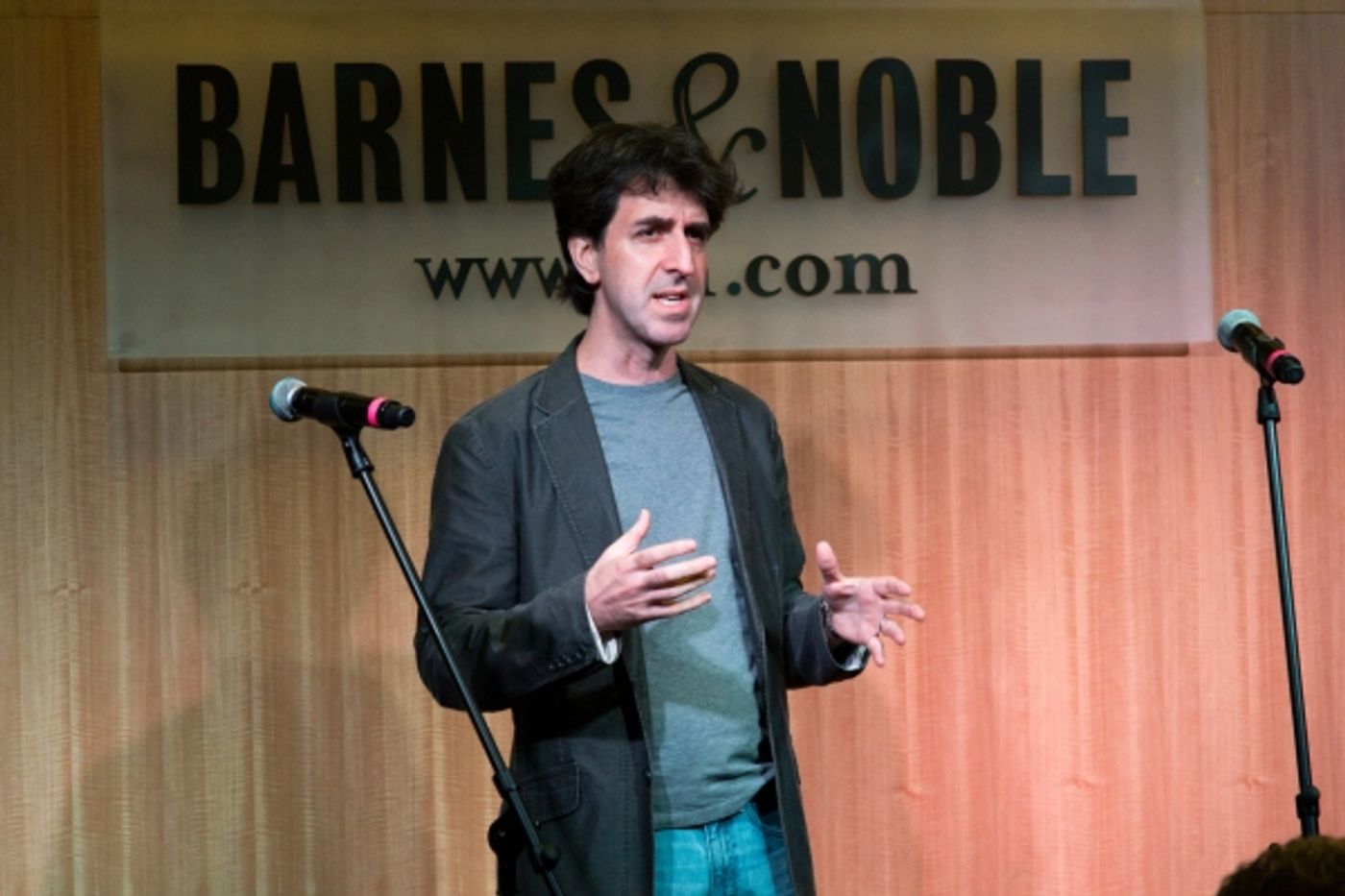 Photo Coverage: Adam Kantor & Betsy Wolfe Sing from THE LAST FIVE YEARS at Barnes & Noble with Jason Robert Brown!  Image