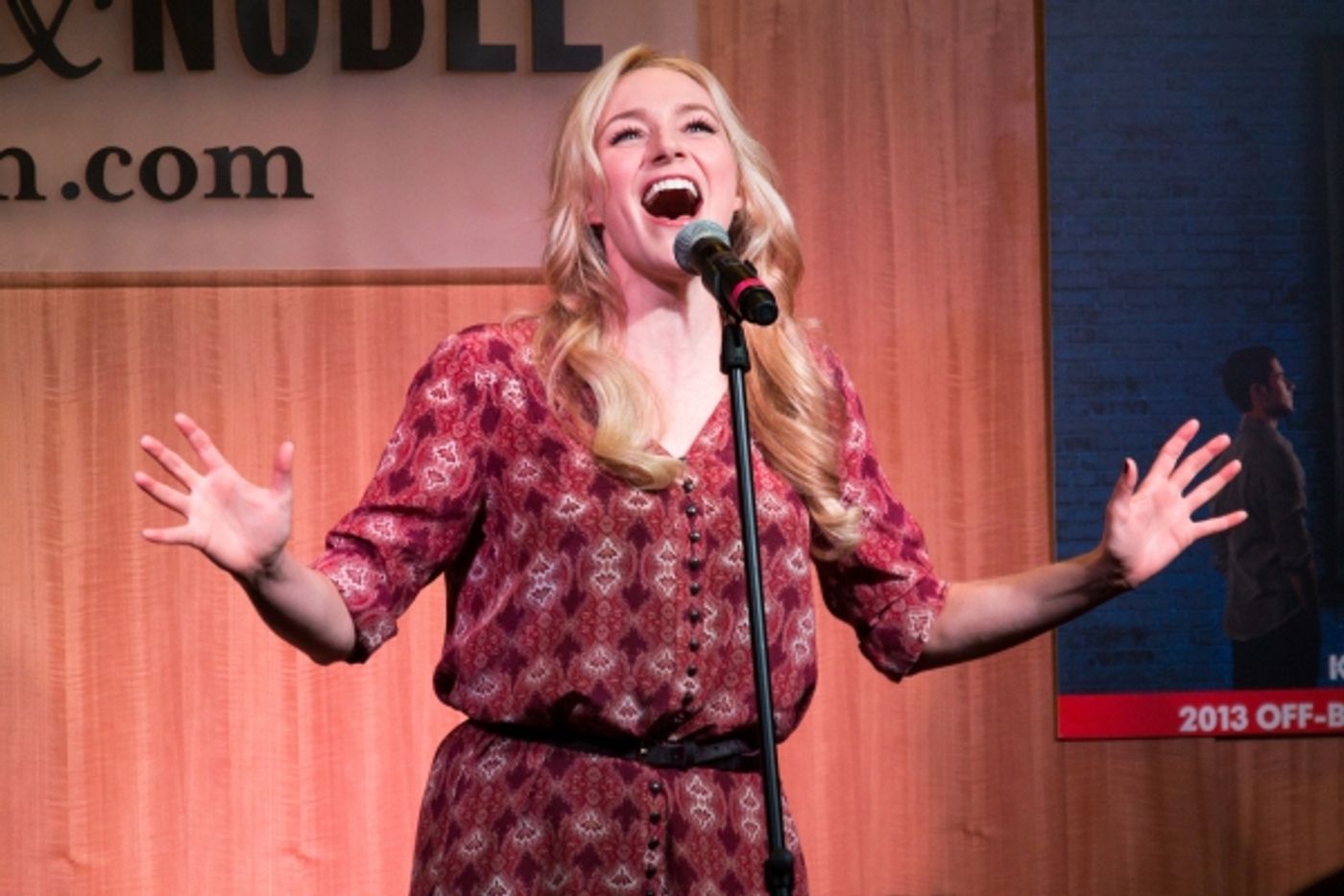 Photo Coverage: Adam Kantor & Betsy Wolfe Sing from THE LAST FIVE YEARS at Barnes & Noble with Jason Robert Brown!  Image