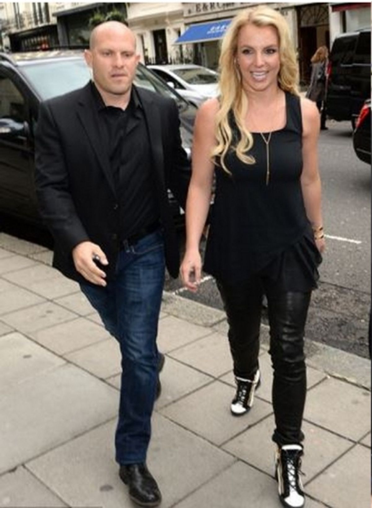 Britney Spears out and about in London. at Fashion Photo of the Day 10/14/13 - Britney Spears