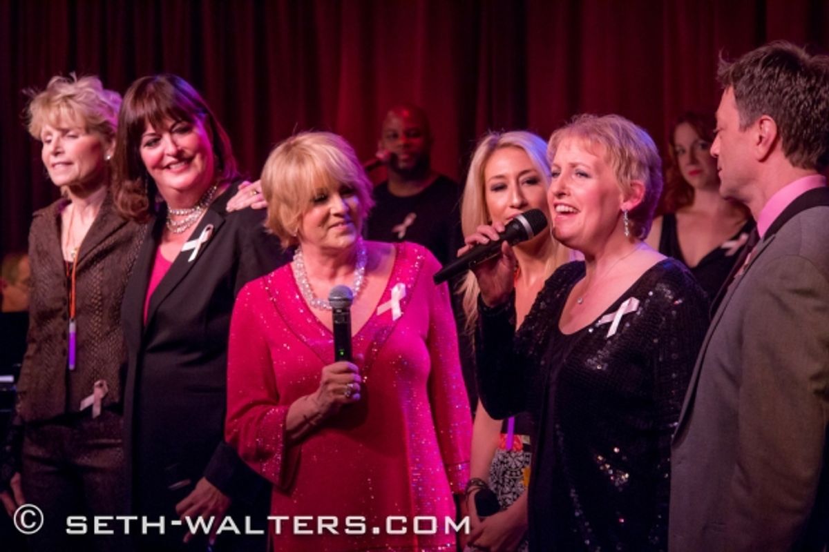 Ann Hampton Callaway, Lorna Luft, Liz Callaway at 