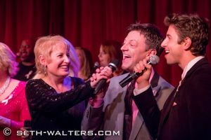 Liz Callaway, Jim Caruso, Nick Adams Photo