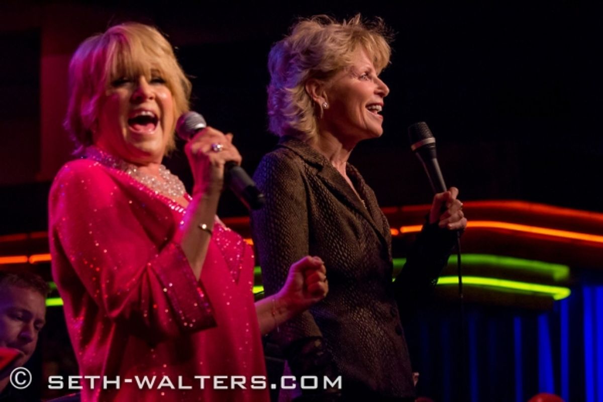 Lorna Luft, Marcia Strassman at 