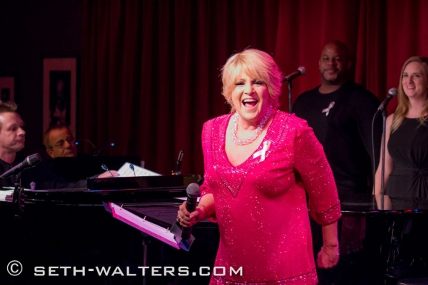 Photo Flash: Lorna Luft, Liza Minnelli, Norm Lewis, Nick Adams & More Celebrate LORNA'S PINK PARTY at Birdland!  Image