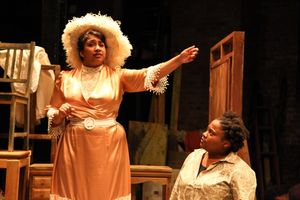 Adithi Chandrashekar (as Myra Bradwell) with BrittneyLove Smith Photo