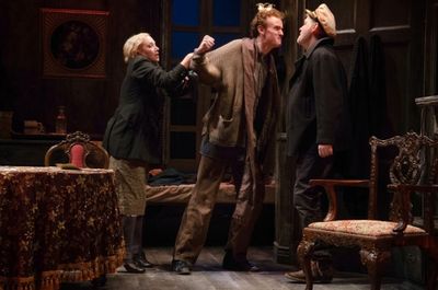J. Smith-Cameron (as Juno Boyle), Ed Malone (as Johnny Boyle), and CiarÃƒÂ¡n OÃ® Photo