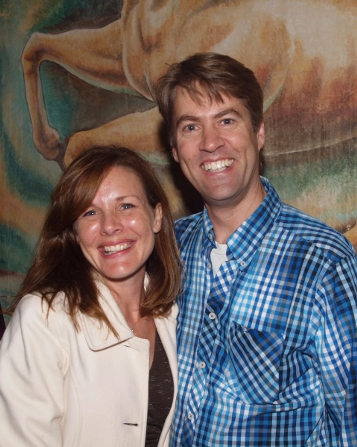 Kim Huber and Roger Befeler at 